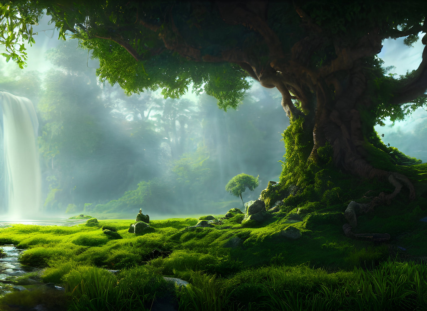 The Tree of the Knowledge of Good and Evil - Canvas, Metal, Acrylic, Framed, or Giclee Print