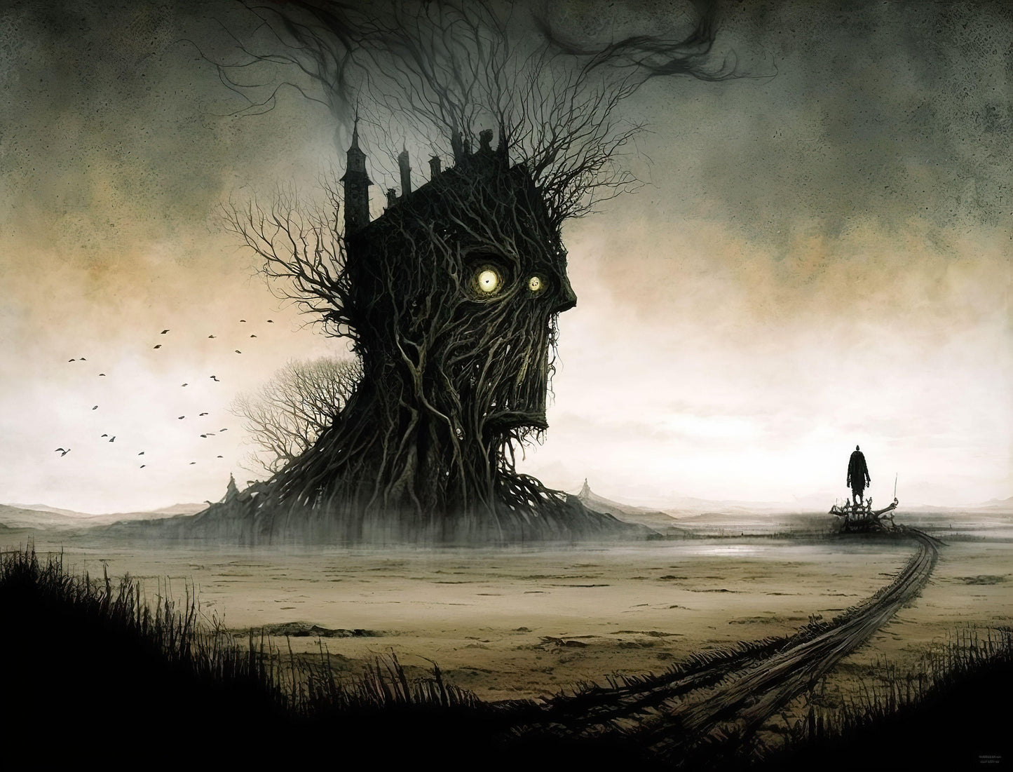 Limited Edition Print (5) - The Tree House Canvas or Framed w/ Certificate of Authenticity