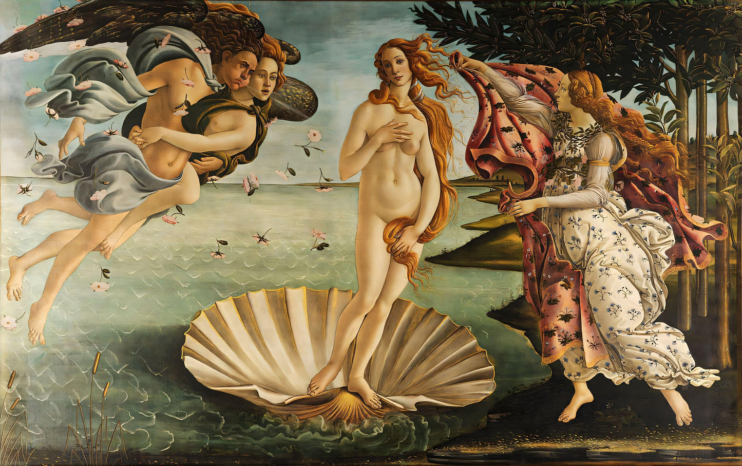 Sandro Botticelli, The Birth of Venus, 1480s