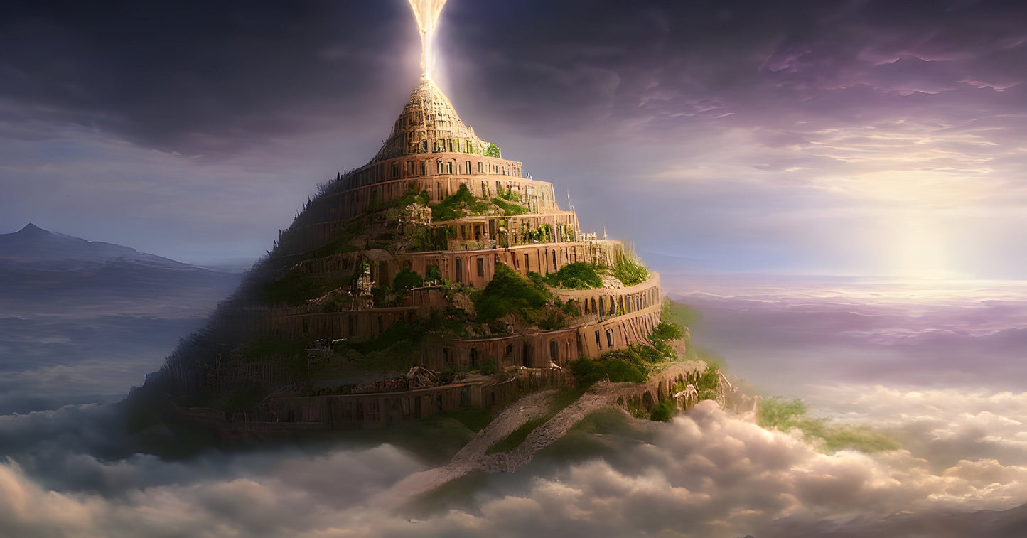 The Tower of Babel - Canvas, Metal, Acrylic, Framed, or Giclee Print