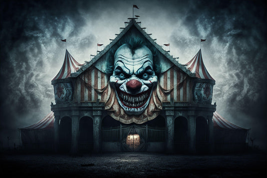 Haunted Circus - Canvas, Metal, Acrylic, Framed, or Giclee Print