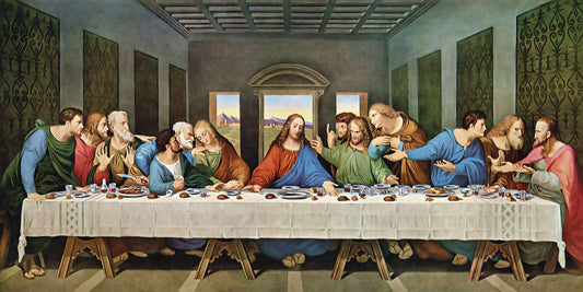 The Last Supper - Leonardo Da Vinci - Canvas, Metal, Acrylic, Framed, or Giclee Print