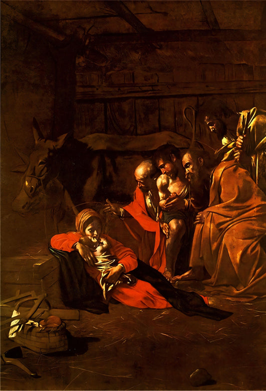 The Adoration of the Shepherds - Michelangelo Merisi