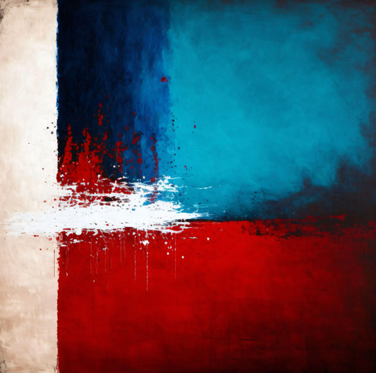 Colorful Abstract - Canvas, Metal, Acrylic, Framed, or Giclee Print