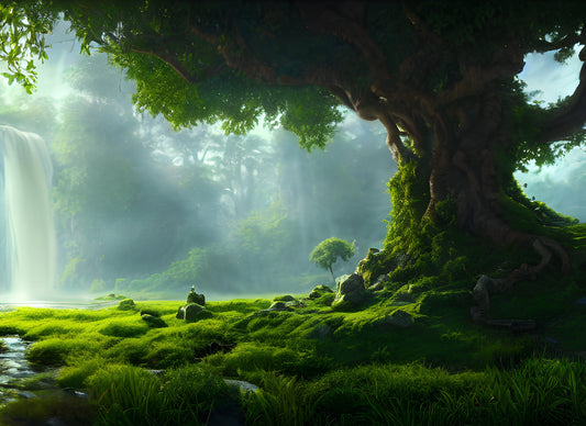 The Tree of the Knowledge of Good and Evil - Canvas, Metal, Acrylic, Framed, or Giclee Print