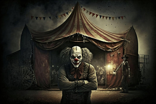Haunted Circus - Canvas, Metal, Acrylic, Framed, or Giclee Print