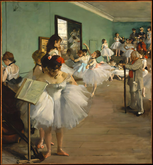 The Dance Class by Edgar Degas - Canvas, Metal, Acrylic, Framed, or Giclee Print