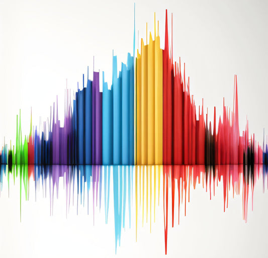 Minimalist Sound Wave - Canvas, Metal, Acrylic, Framed, or Giclee Print