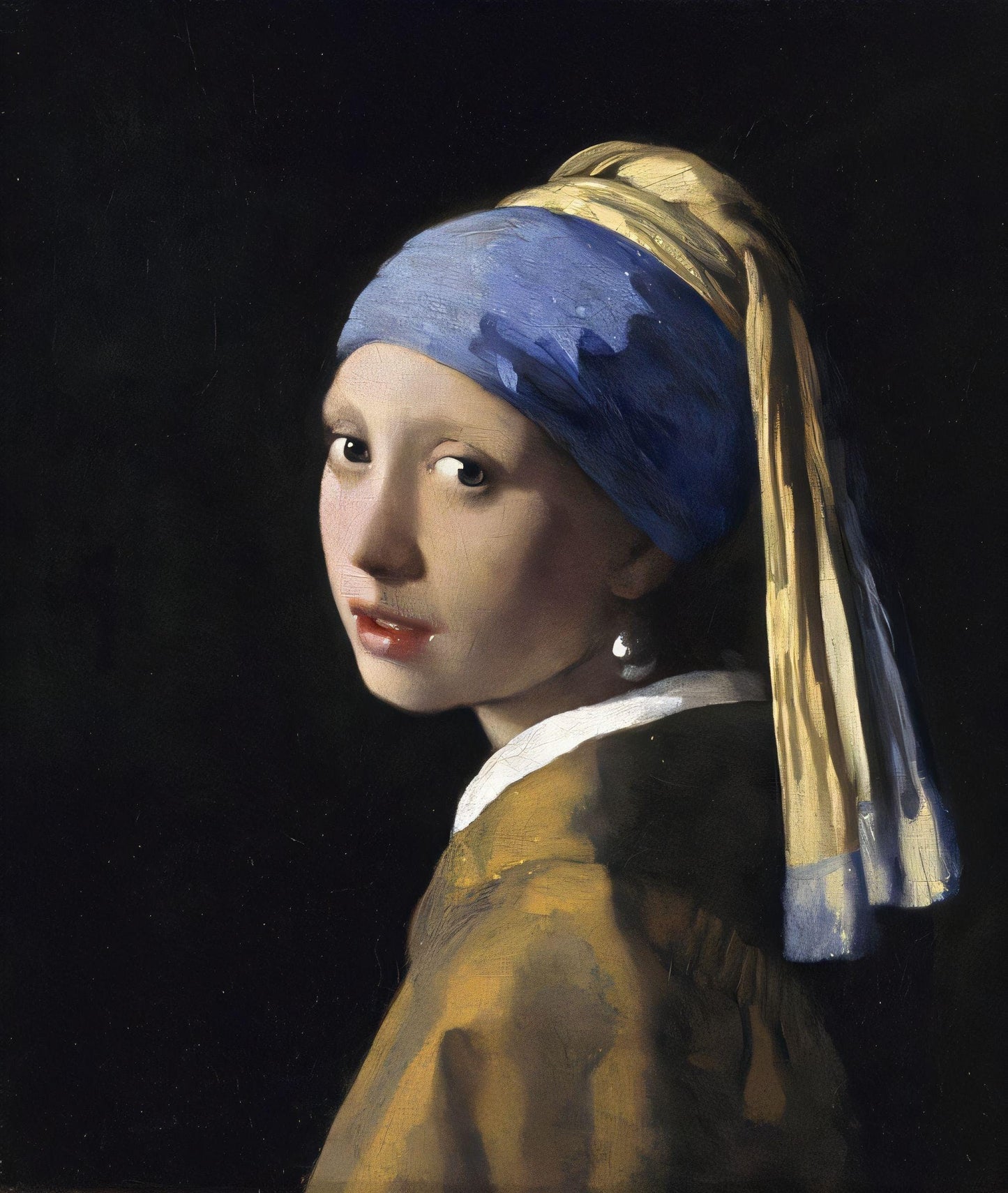 Johannes Vermeer’s - Girl with a Pearl Earring (1665)