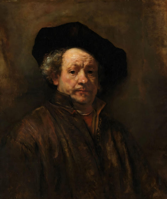 Rembrandt - Self Portrait - Canvas, Metal, Acrylic, Framed, or Giclee Print