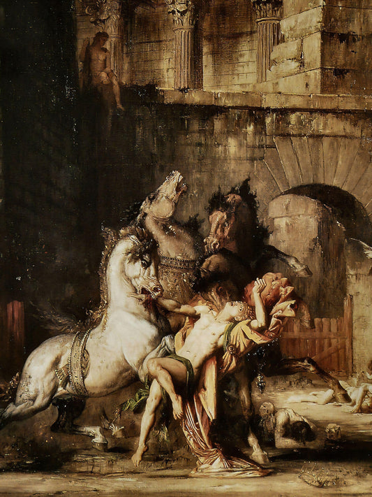 Gustave Moreau, Diomedes Devoured by his Horses