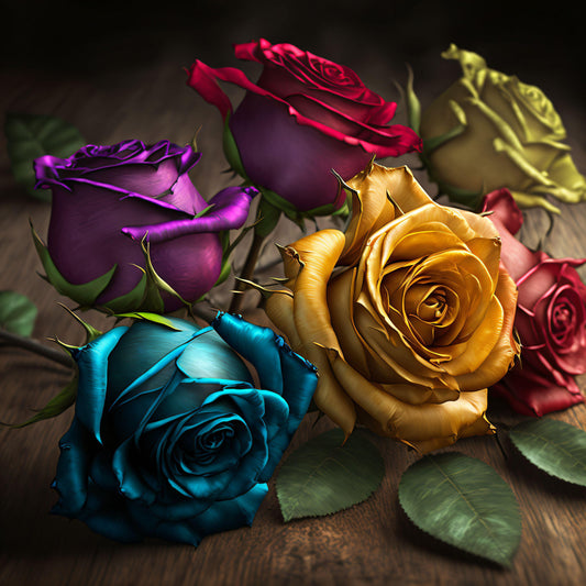 Roses  - Canvas, Metal, Acrylic, Framed, or Giclee Print