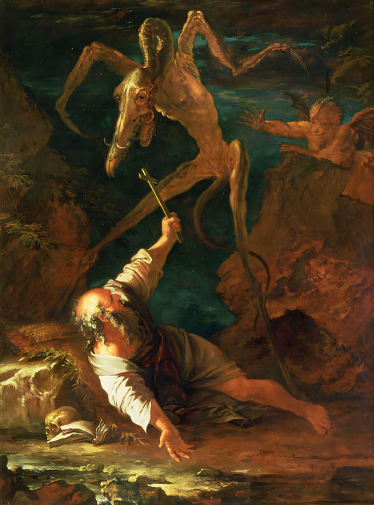 Salvator Rosa, The Temptation of St. Anthony, 1645
